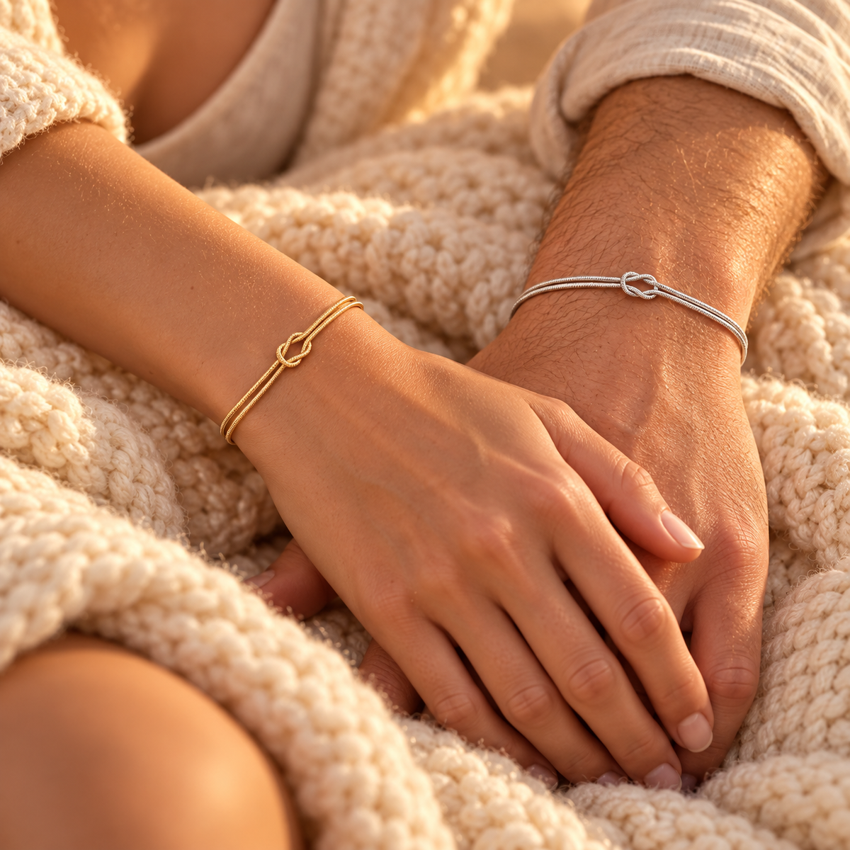 Forever Knot Armband mit Knoten-Anhänger