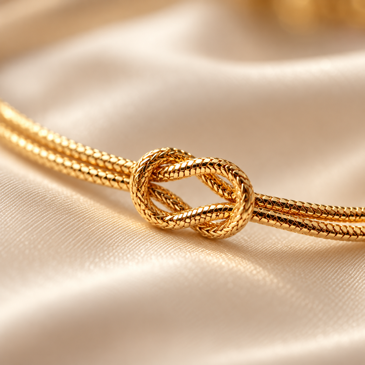 Forever Knot Armband mit Knoten-Anhänger