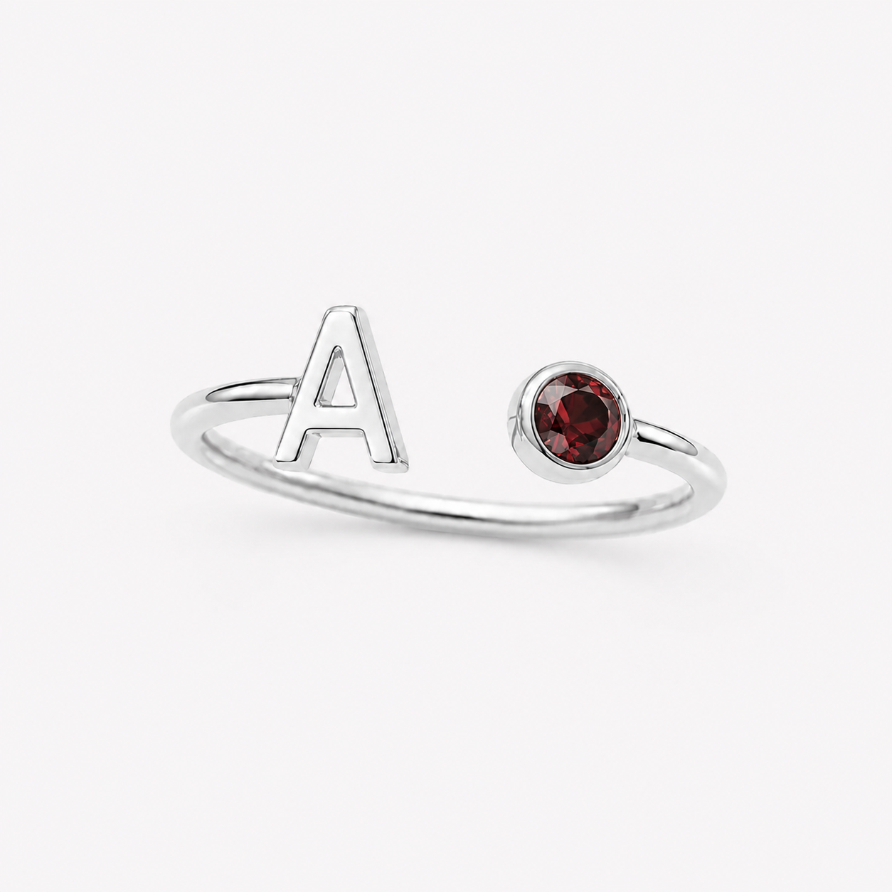 Personalisierter Geburtsstein-Ring
